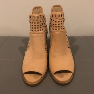 Jessica Simpson open toe booties